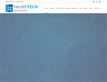 Tablet Screenshot of healthtechresourcesinc.com